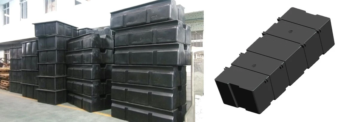 Color - Customizable Polyethylene Dock Float